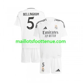 Maillot/Tenue Real Madrid Jude Bellingham 5 Enfant Domicile 2024/2025